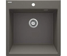 Deante granitinė virtuvinė plautuvė Deante Eridan, ZQE_T10K, Anthracite metallic