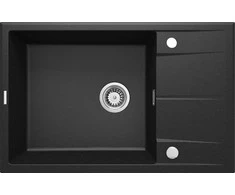 Deante granitinė virtuvinė plautuvė Deante Eridan ZQE G11B, Metallic graphite