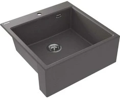 Deante granitinė virtuvinė plautuvė Deante Eridan, ZQE_T10K, Anthracite metallic