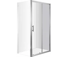 Stumdomos dušo durys Deante Cynia, 110 cm, Chrome