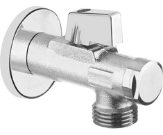 Deante kampinis vožtuvas su filtru 1/2"x3/4" (VFA B64M)
