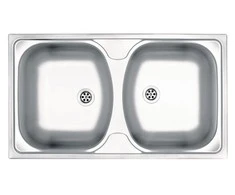 Virtuvinė plautuvė Deante Techno ZMU_0200, satin