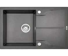 Deante granitinė virtuvinė plautuvė Deante Andante, ZQN_T113, Anthracite