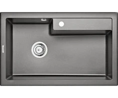 Deante granitinė virtuvinė plautuvė Deante Eridan, ZQE_T10B, Anthracite