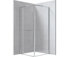 Kvadratinė dušo kabina Deante Square, 90x90 cm, Chrome