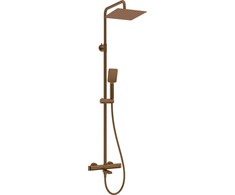Deante dušo sistema su termostatiniu vonios maišytuvu Therm NAC_C1HT, Brushed bronze