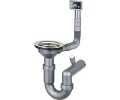 Sifonas plieninėms plautuvėms Deante ZXY_9926, Steel