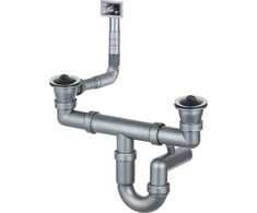 Sifonas plieninėms plautuvėms Deante ZXY_9922, Steel