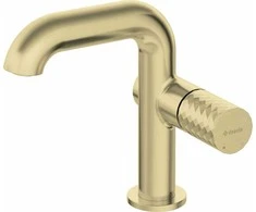 Praustuvo maišytuvas Deante Silia Hexa BHS_R24M, Brushed auksinis