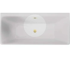Deante klik-klak vonios dangtelis su persipylimo apdaila, KYY_Z10B, Gold