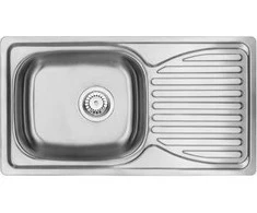 Virtuvinė plautuvė Deante Doppio ZEN 0113, satin