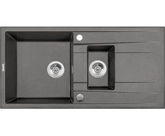 Deante granitinė virtuvinė plautuvė Deante Eridan, ZQE_T513, Anthracite