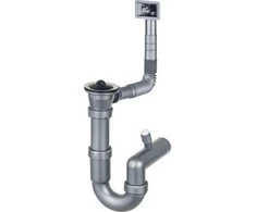 Sifonas plieninėms plautuvėms Deante ZXY_9923, Steel