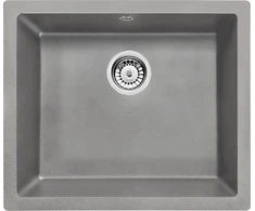 Deante granitinė virtuvinė plautuvė Deante Corda, ZQA_S10C, Metallic pilkas
