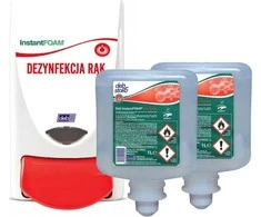 DEB Putų dezinfekavimo priemonė DEB Instatn Foam Užpildykite, atsarga dozatorius, 1000ml