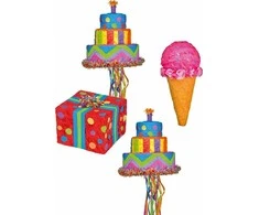 Debit Piñata gimtadienio popierius MIX EDUKAMP