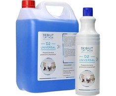 Debiut Plus Professional D2 Universal - Preparatas plaunamiems paviršiams valyti - 5 l