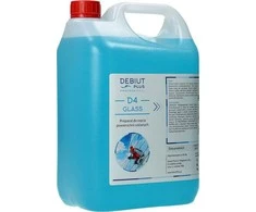 Debiut Plus Professional D4 Stiklas - Preparatas stiklinių paviršių valymui - 5 l