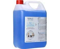 Debiut Plus Professional D2 Universal - Preparatas plaunamiems paviršiams valyti - 5 l