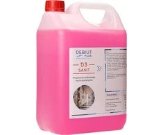Debiut Plus Professional D3 Sanit - Paruošimas kasdieniniam sanitarinių patalpų valymui - 5 l