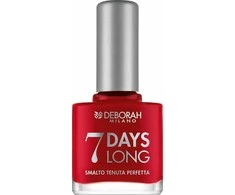 Deborah 7 Day Long Vitamins Quick-Dry Nagų lakas EN876 Iconic Raudona, 11 ml