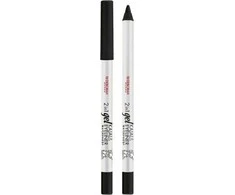 Deborah Atsparus vandeniui Eyeshadow &amp; Kajal Akių apvadas 2-In-1 Juodas