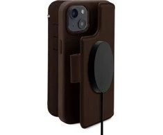 Decoded Detachable Wallet Leather su MagSafe su Flip Apple iPhone 14 Plus - dėklas telefonui rudos spalvos
