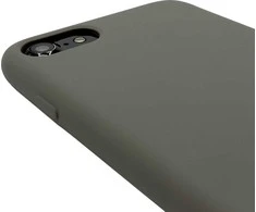 Dėklas Decoded Dekoduotas dekoduotas silikoninis nugarėlėlis iPhone SE3/SE2/8/7/6s/6 Olive