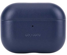 Decoded Odos dėklas – odinis apsauginis dėklas AirPods Pro 3 (tamsiai mėlynas) (D26APP3C2NY)