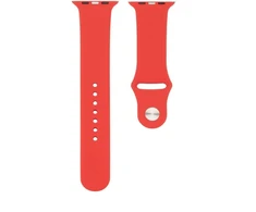„Decoded“ išmaniojo laikrodžio priedai „Siksniņa Connect Watch 42/44/45 mm“ silikoninis laikrodžio dirželis (140 mm M/L) Raudona (CONAPP42SL40R)