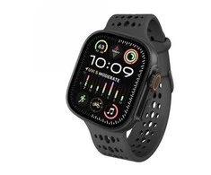 „Decoded Silicone Ares O Band“ – silikoninis dirželis, skirtas „Apple Watch 44/46/49 mm“ (juodas)