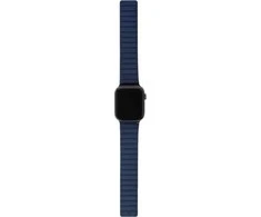 „Decoded“ silikoninis magnetinis tempimo dirželis LITE 38/40/41 mm, tamsiai mėlynas, bijūnų spalvos