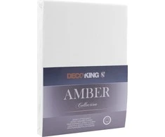DecoKing Paklodė su guma 120–140 × 200 cm, 30 cm WHI