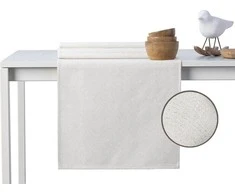 DecoKing Staltiesė 30×80 cm kreminė DK SPARKLE HMD