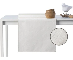 DecoKing Staltiesė 40×140 cm kreminės spalvos DK SPARKLE HMD