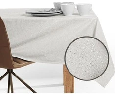 DecoKing Staltiesė kreminės spalvos 175×280 cm DK SPARKLE HMD