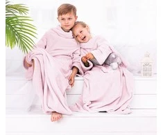DecoKing LazyKids Vaikiška antklodė 90x105 cm rožinė