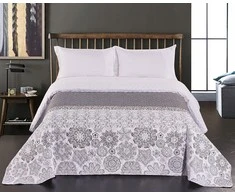 DecoKing Lovatiesė 200 × 220 cm, pilka
