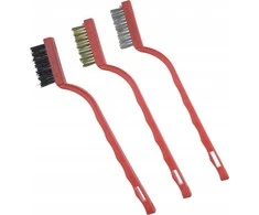Dedra Rinkinys Šepetėlių rinkinys, 3 vnt., 3 eilių, 175 mm, plastikinė rankena