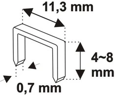 Dedra Pistoletassegtuvas Nr53 48mm metalinis