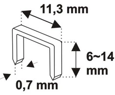 Dedra Pistoletassegtuvas Nr53 414mm metalinis