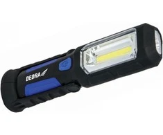 Dedra Akumuliatorinis proektorius 3W COB LED 1W LED ikroviklis USB 230V ir 12V