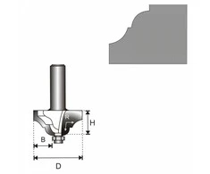 Dedra Freza mediui 8 D 349 H 15 R 56 B 129mm