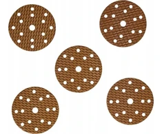 Dedra Tarczki Šlifavimo diskai be užsikimšimo, 180 mm, #180, su lipnia juosta, 5 vnt. rinkinys