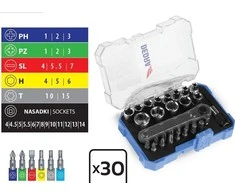 Dedra Atsuktuvo antgaliu komplektas 30 vnt