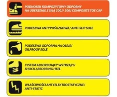 Dedra Apsauginiai batai T3 zominiai dydis 47 kat S1 SRC
