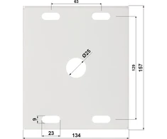 Dedra MONTAŽO SKARDA BM-130X160/ECO