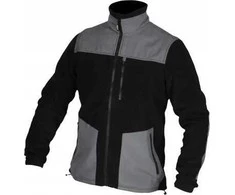 Dedra Bluza, Flisinis džemperis su įdėklais, 280 g/m2, XL dydis, juodas ir pilkas