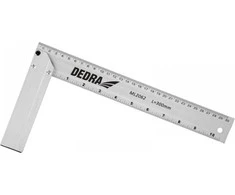 Dedra Kampuotis statybinis 350x160 mm aliuminis