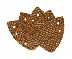 Dedra Papier Delta antikorozinis švitrinis popierius #180, 140x140x80mm, su lipnia juosta, 5 vnt. rinkinys